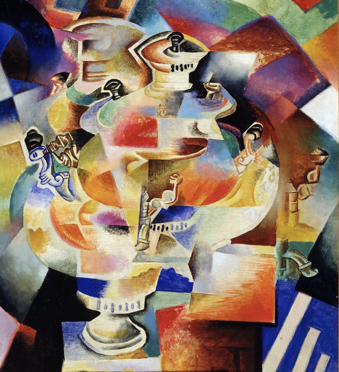 Samowar, 1919 autorstwa Daniel Vladimir Baranoff Rossine