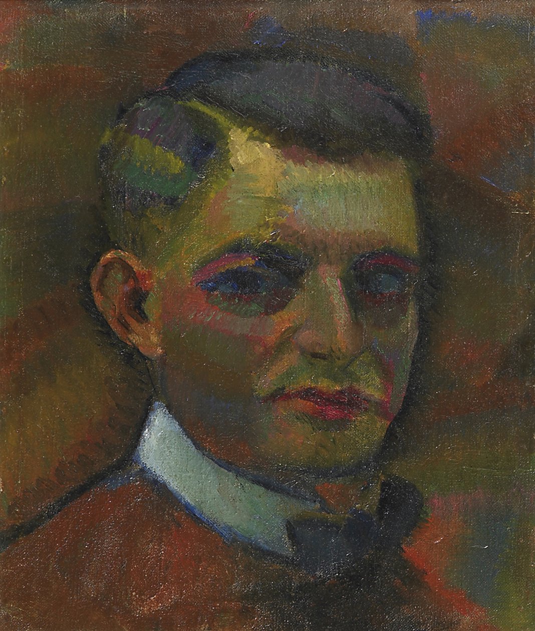 Autoportret autorstwa Daniel Vladimir Baranoff Rossine