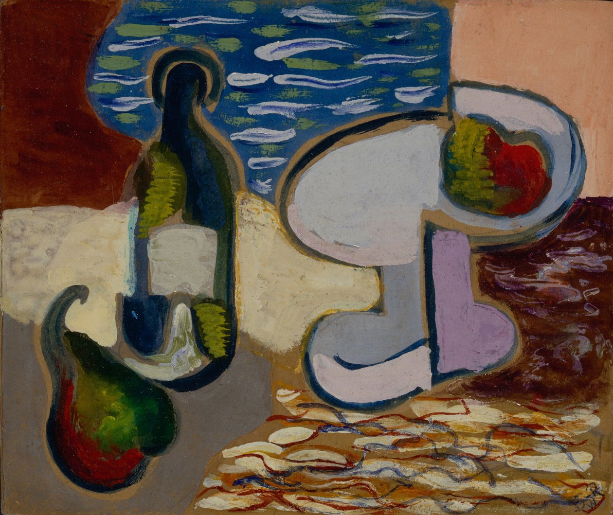 Martwa natura z gruszką, 1927 autorstwa Daniel Vladimir Baranoff Rossine