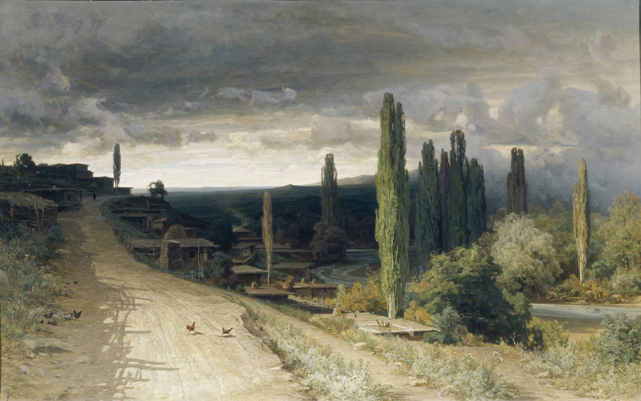 W Ałuszcie, 1860 autorstwa Vladimir Donatovich Orlovsky