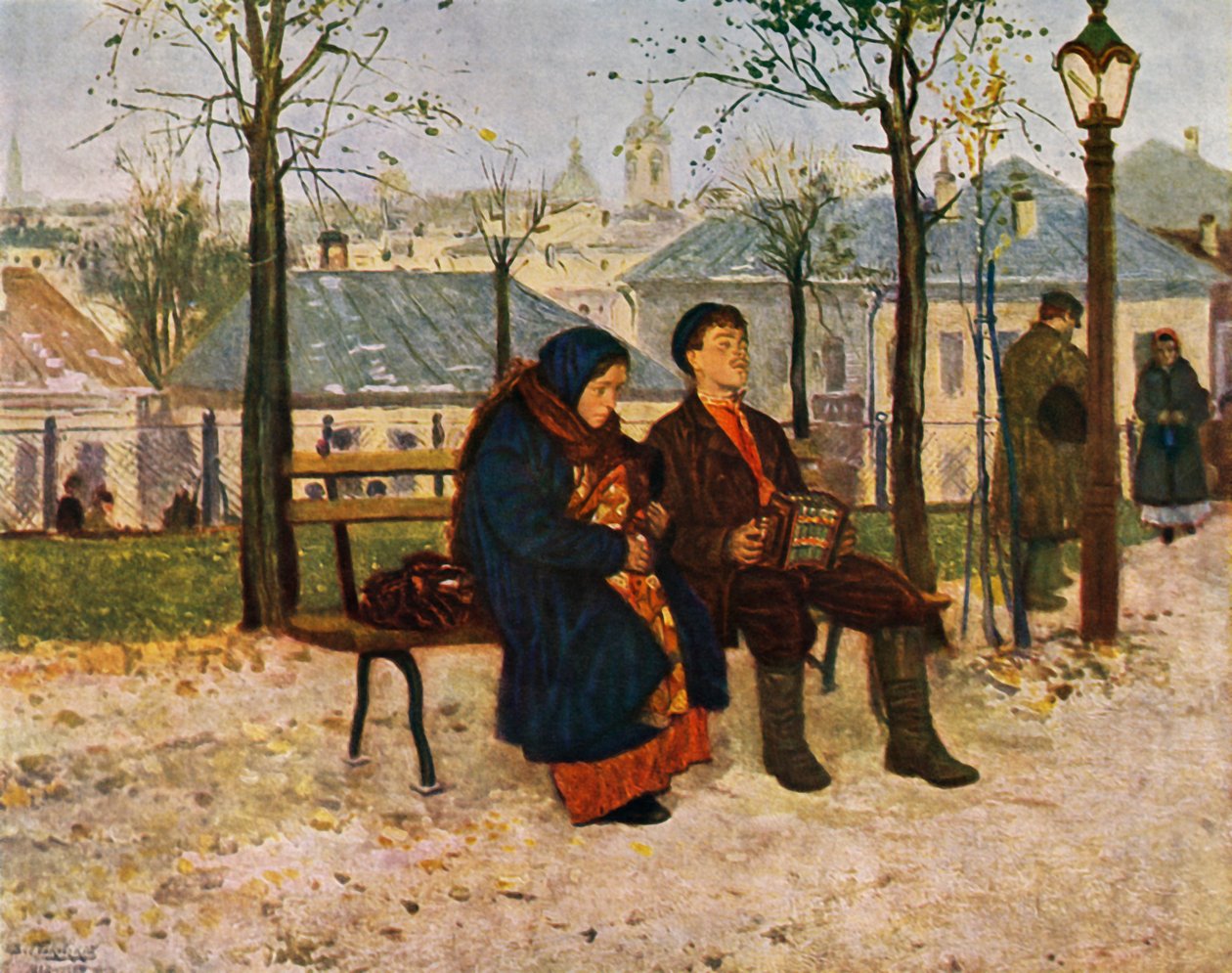 Na Bulwarze, 1886-1887, 1965. autorstwa Vladimir Egorovic Makovsky