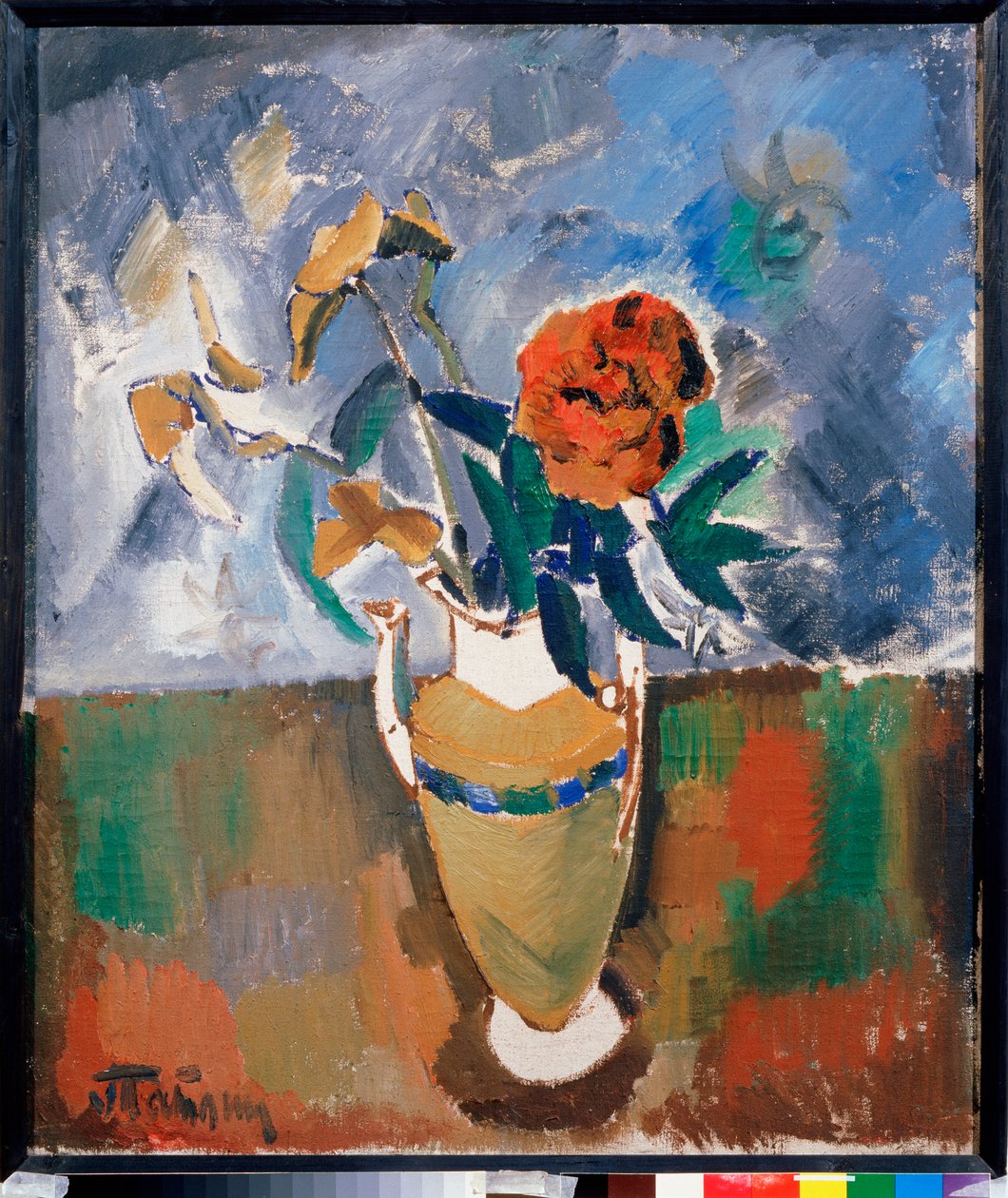 Bouquet de fleurs (Bukiet kwiatów) autorstwa Vladimir Evgrafovich Tatlin