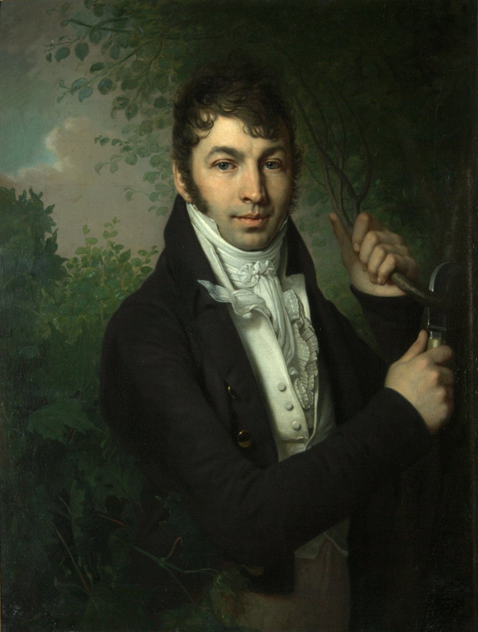 Portret Aleksandra Pietrowicza Dubowickiego, w latach 1816-1820 autorstwa Vladimir Lukich Borovikovsky