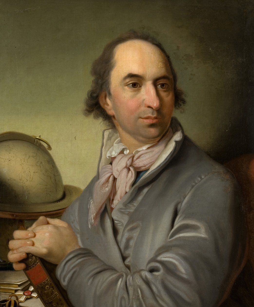 Portret hrabiego Aleksandra Siemionowicza Chwostowa 1753-1820, 1801 autorstwa Vladimir Lukich Borovikovsky