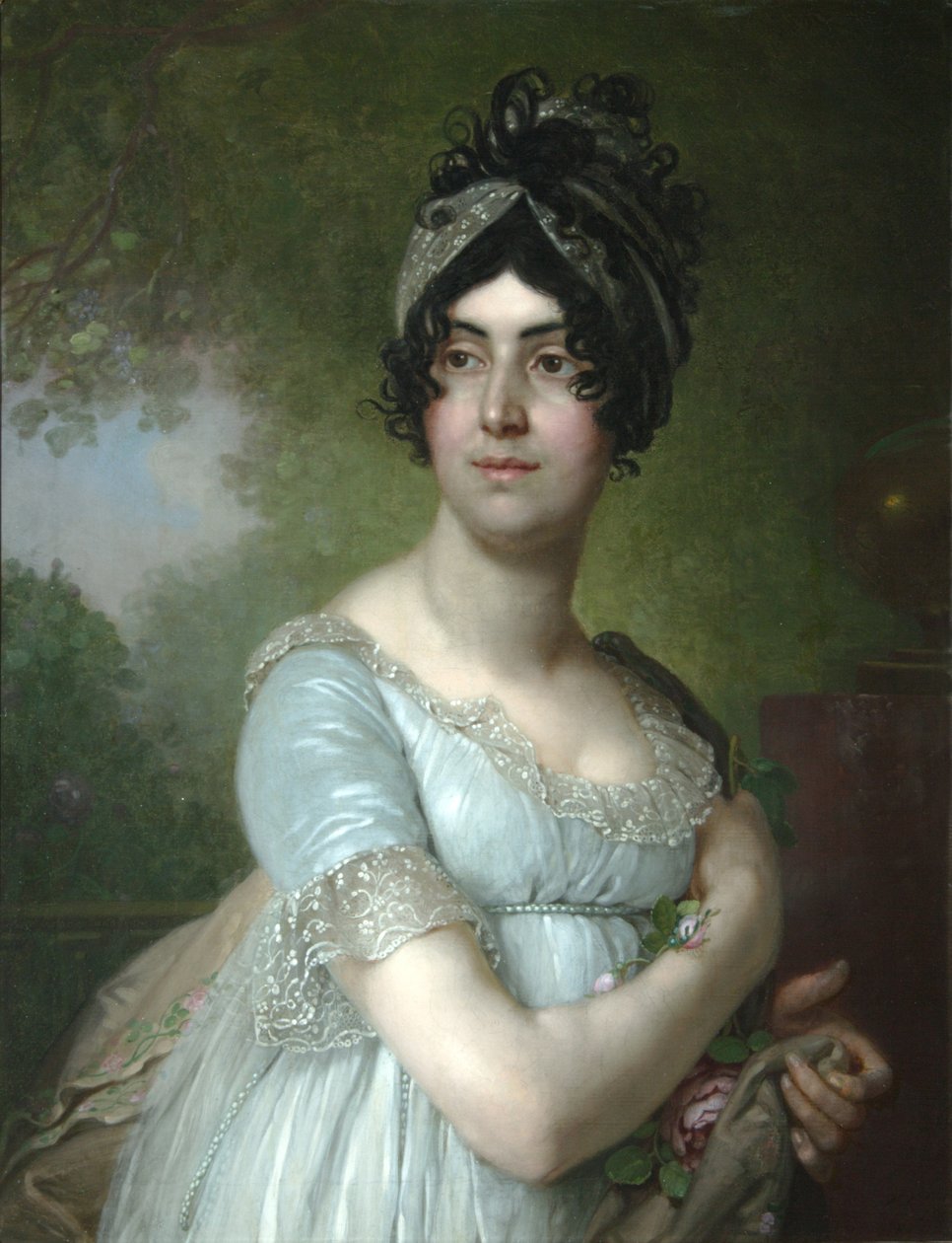 Portret Darii Siemionownej Jakowlewa, 1801 autorstwa Vladimir Lukich Borovikovsky
