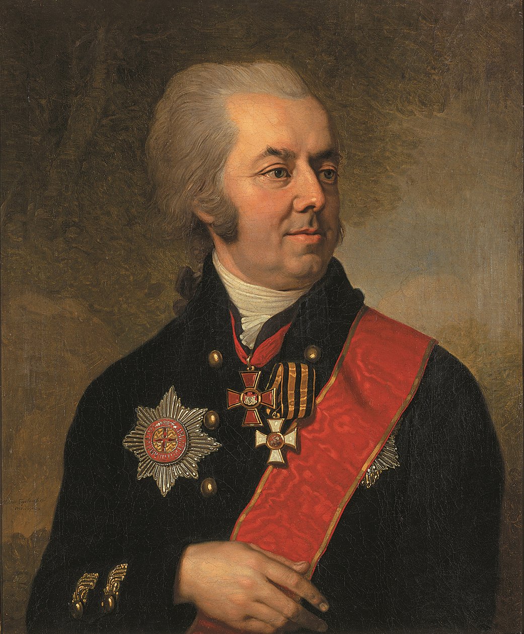 Portret Ioasafa Arbieniewa, 1799 autorstwa Vladimir Lukich Borovikovsky