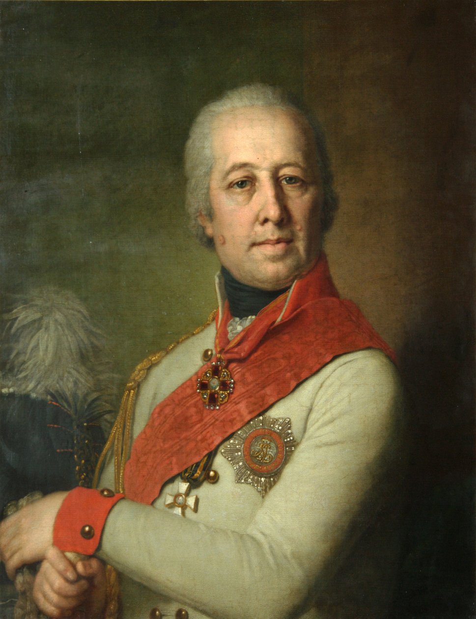 Portret Iwana Pietrowicza Dunina, 1801 autorstwa Vladimir Lukich Borovikovsky