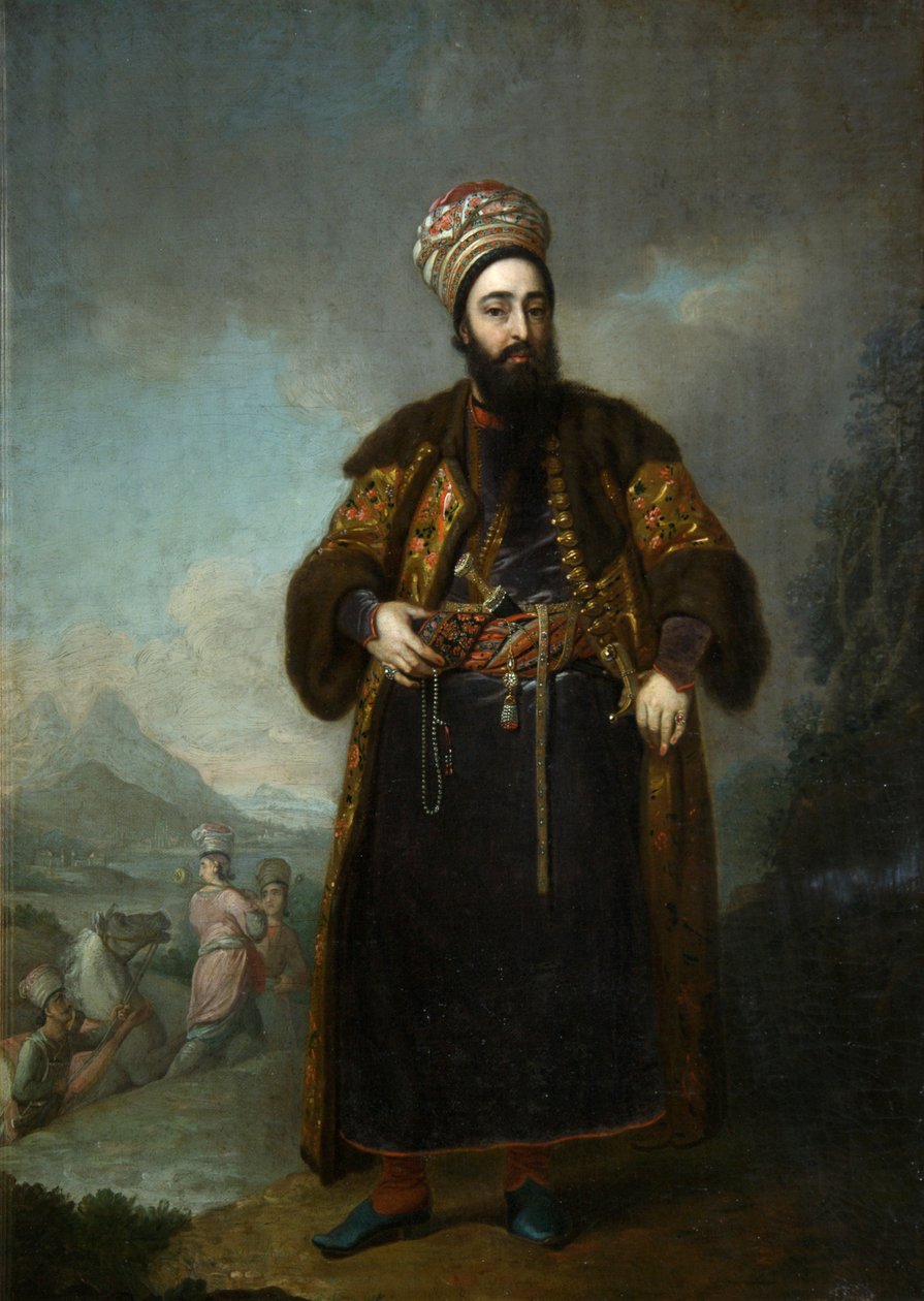 Portret Murtazy Quli Khana, 1796. autorstwa Vladimir Lukich Borovikovsky
