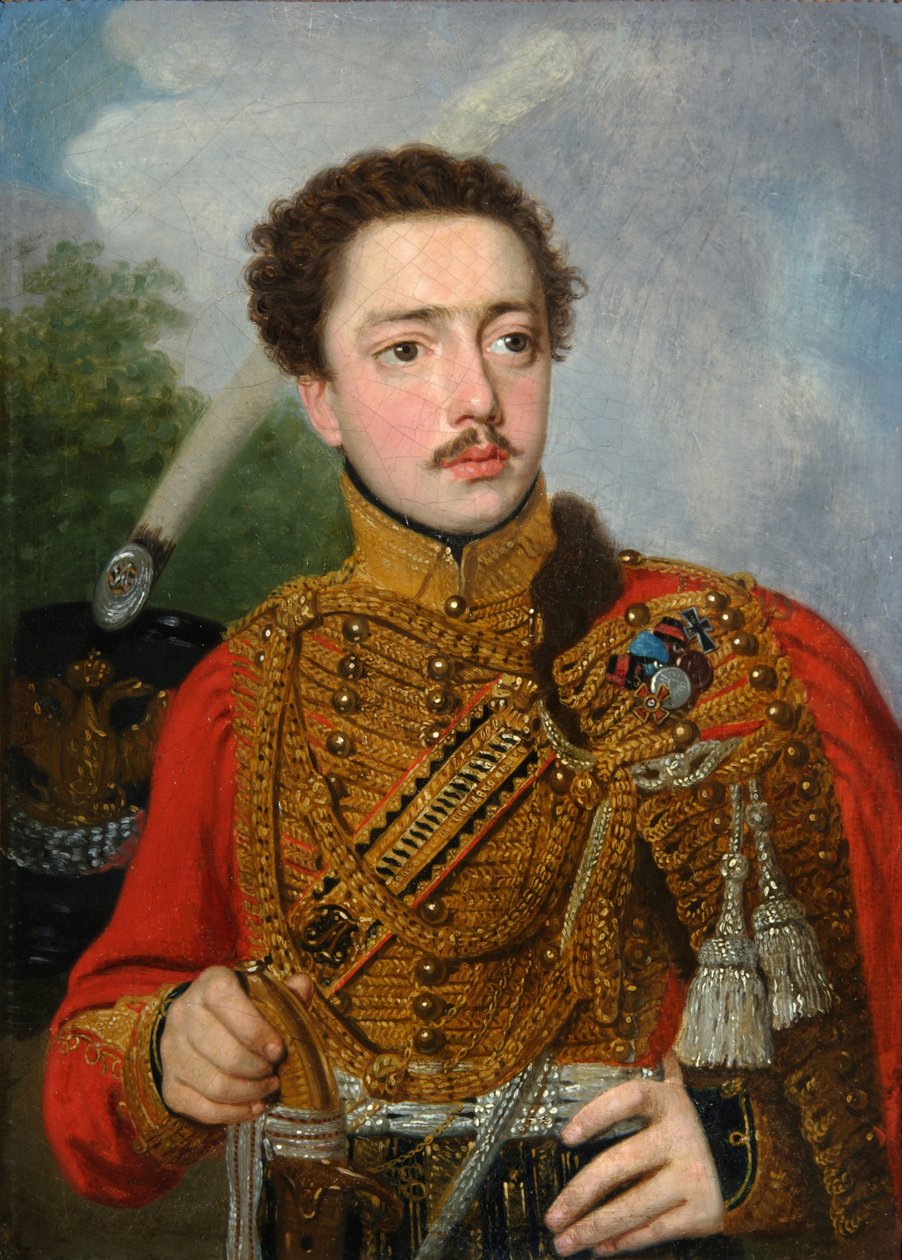 Portret Pawła Siemionowicza Masiukowa, 1817 r. autorstwa Vladimir Lukich Borovikovsky
