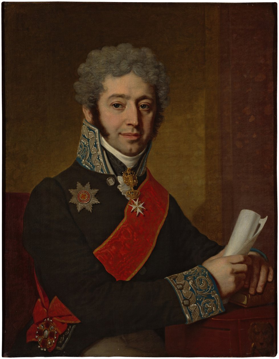 Portret księcia Aleksieja Aleksiejewicza Dołgorukiego 1775-1834, 1811 autorstwa Vladimir Lukich Borovikovsky