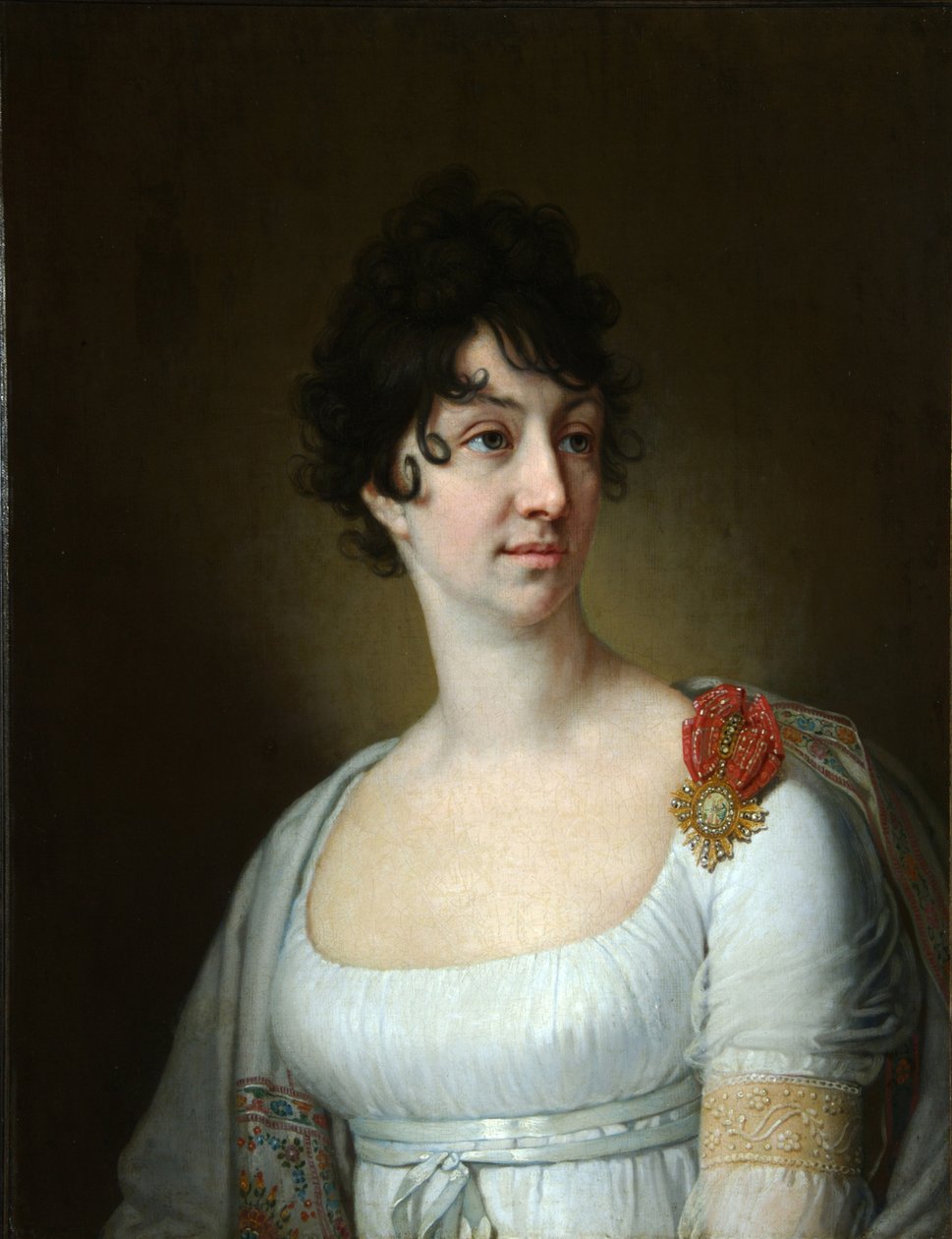 Portret Zofii Aleksiejewnej Rayevskiej, 1813 autorstwa Vladimir Lukich Borovikovsky
