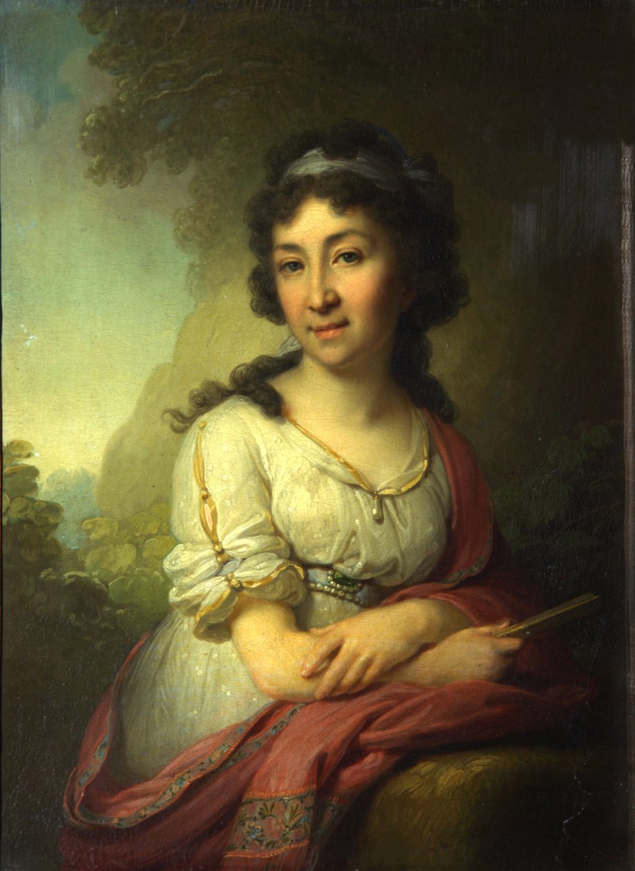 Portret Ekateriny Wasiliewnej Torsukowej, 1795 autorstwa Vladimir Lukich Borovikovsky