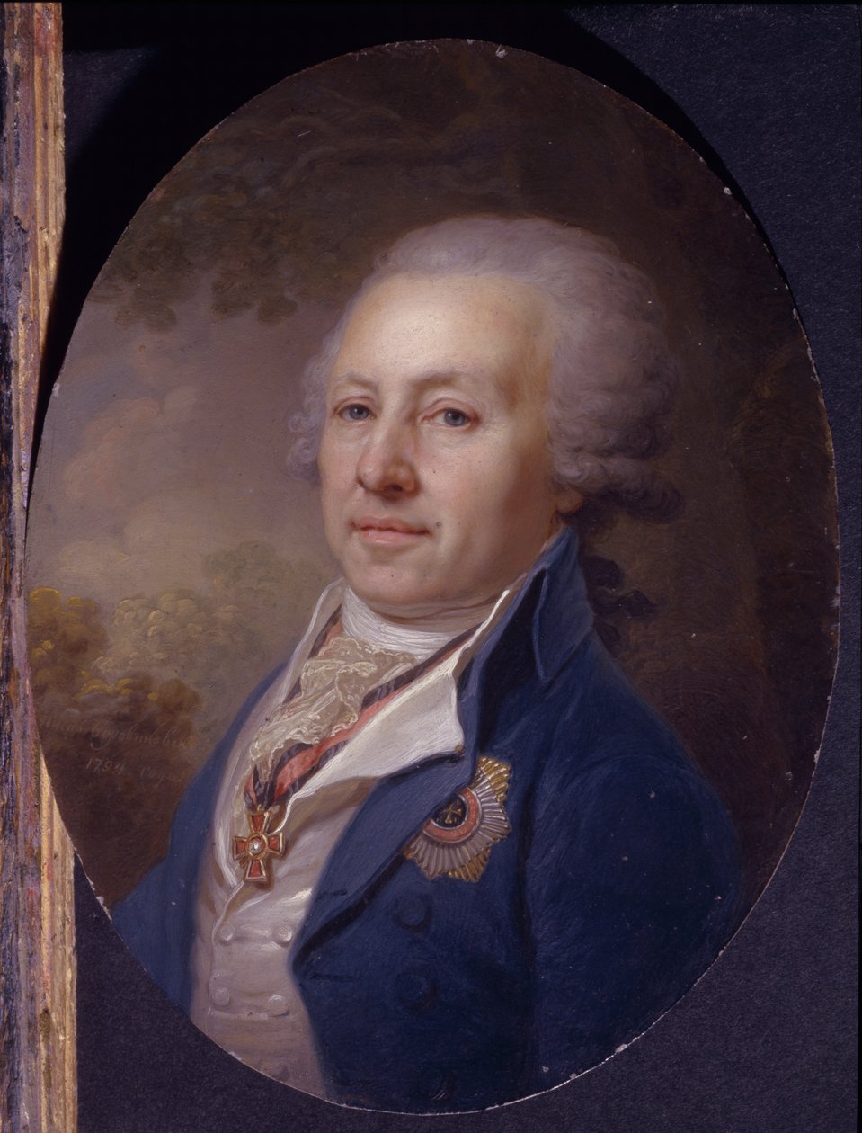 Portret barona Aleksieja Iwanowicza Wasiljewa 1742-1807, 1794 autorstwa Vladimir Lukich Borovikovsky