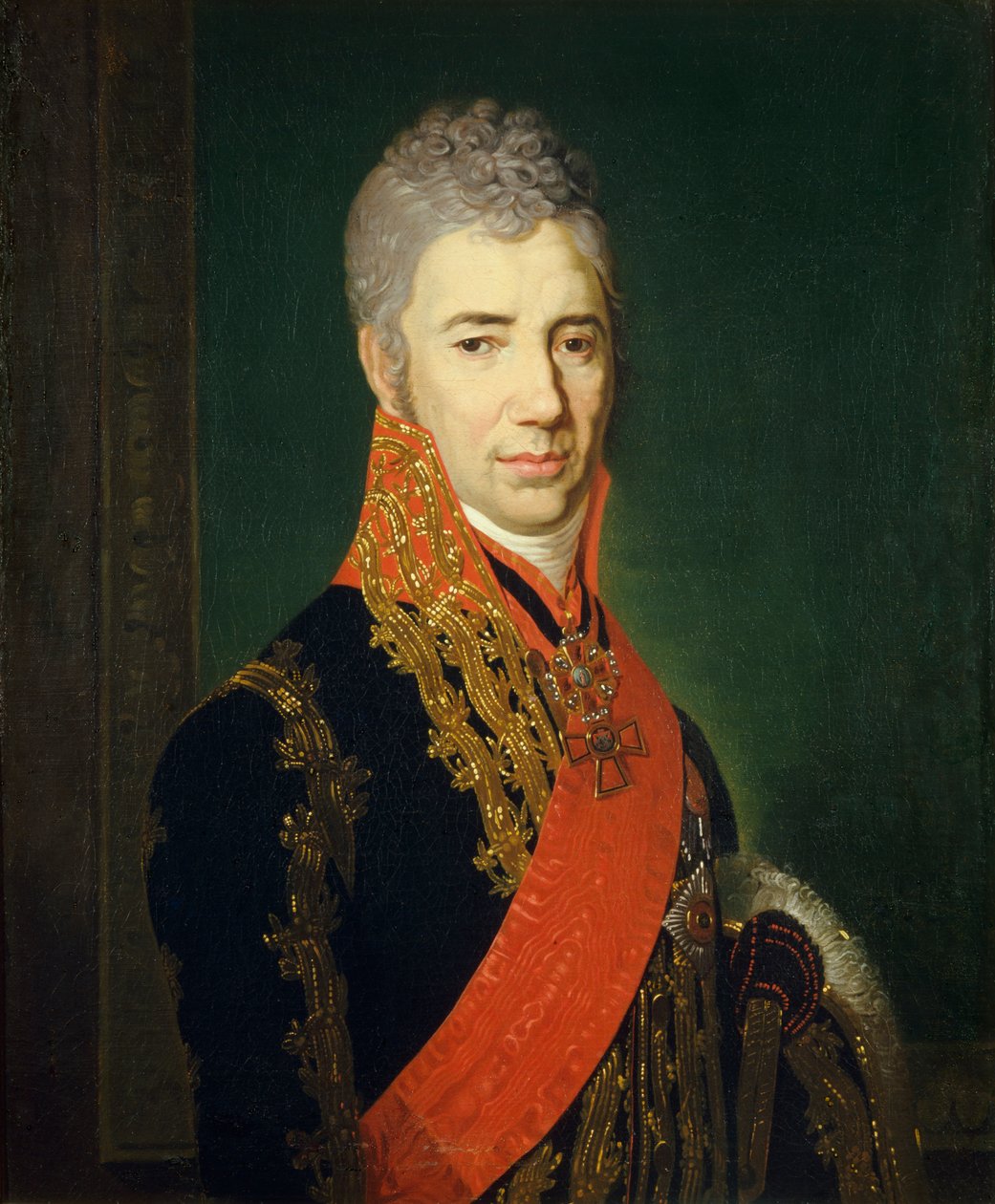 Portret konnego koronnego Siergieja Iljicza Muchanowa 1762-1842 autorstwa Vladimir Lukich Borovikovsky