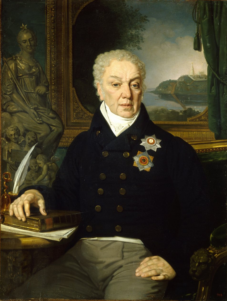 Portret sekretarza stanu Dmitrija Prokofiewicza Troshchinsky