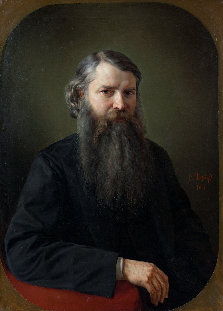 Portret Iwana Jegorowicza Zabelina 1820-1908, 1871 autorstwa Vladimir Ossipovitch Sherwood