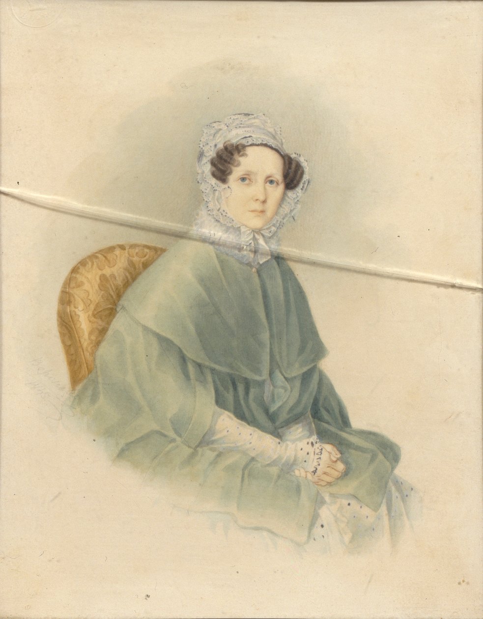 Portret hrabiny Natalii Pawłownej Stroganowej, 1845 autorstwa Voronov