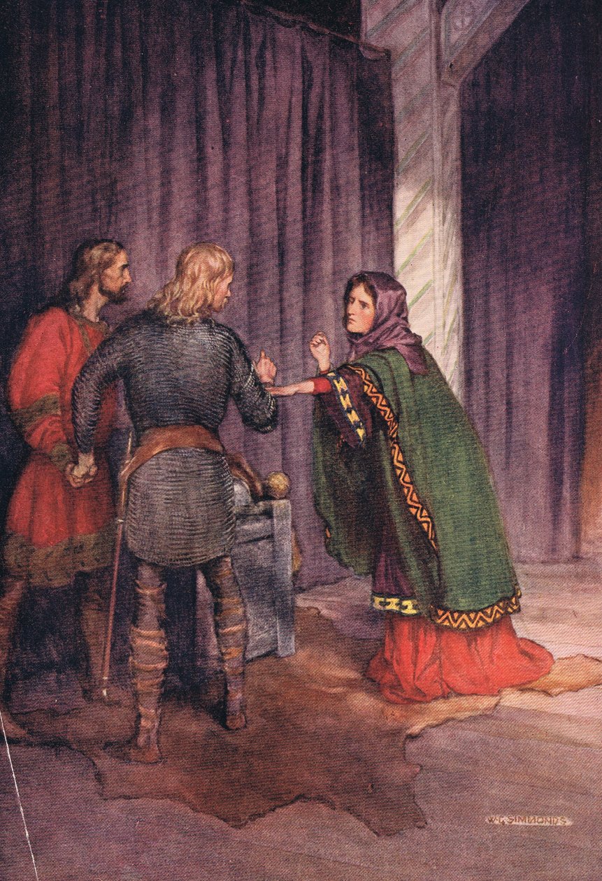 „Jedno biada depcze drugiemu piętę”, 1910 autorstwa W. G. Simmonds