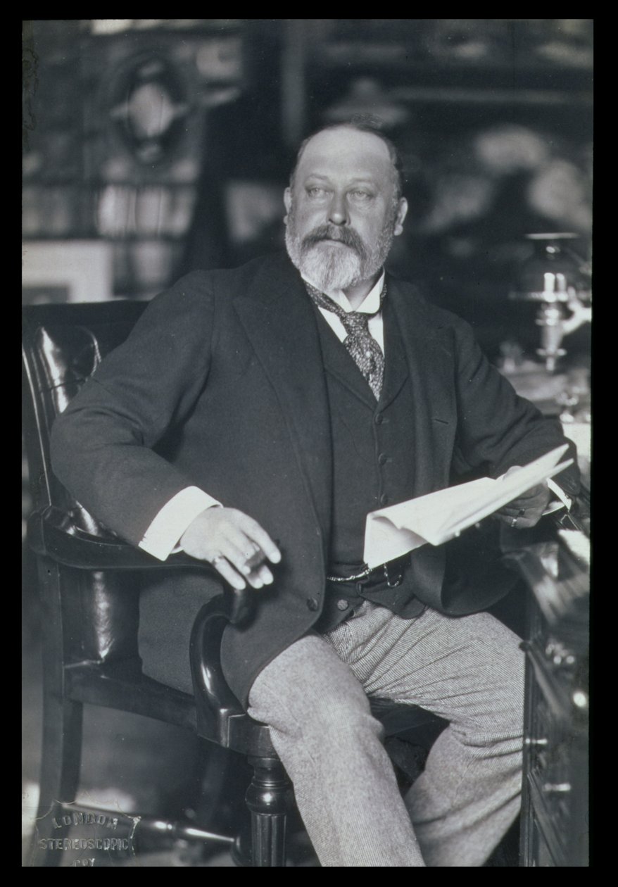 Zdjęcie portretowe Edwarda VII (1841-1910) autorstwa William and Daniel Downey