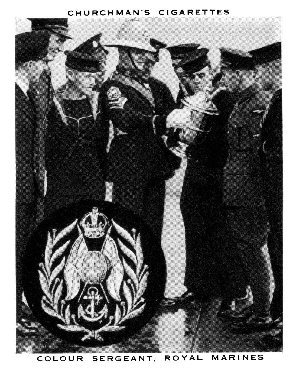 Sierżant, Royal Marines, 1937. autorstwa WA and AC Churchman