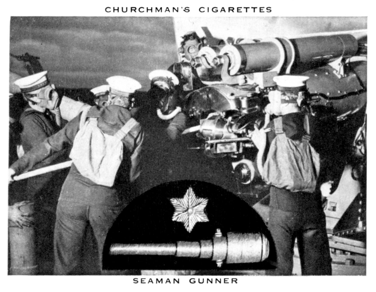 Kanonier marynarski, 1937. autorstwa WA and AC Churchman