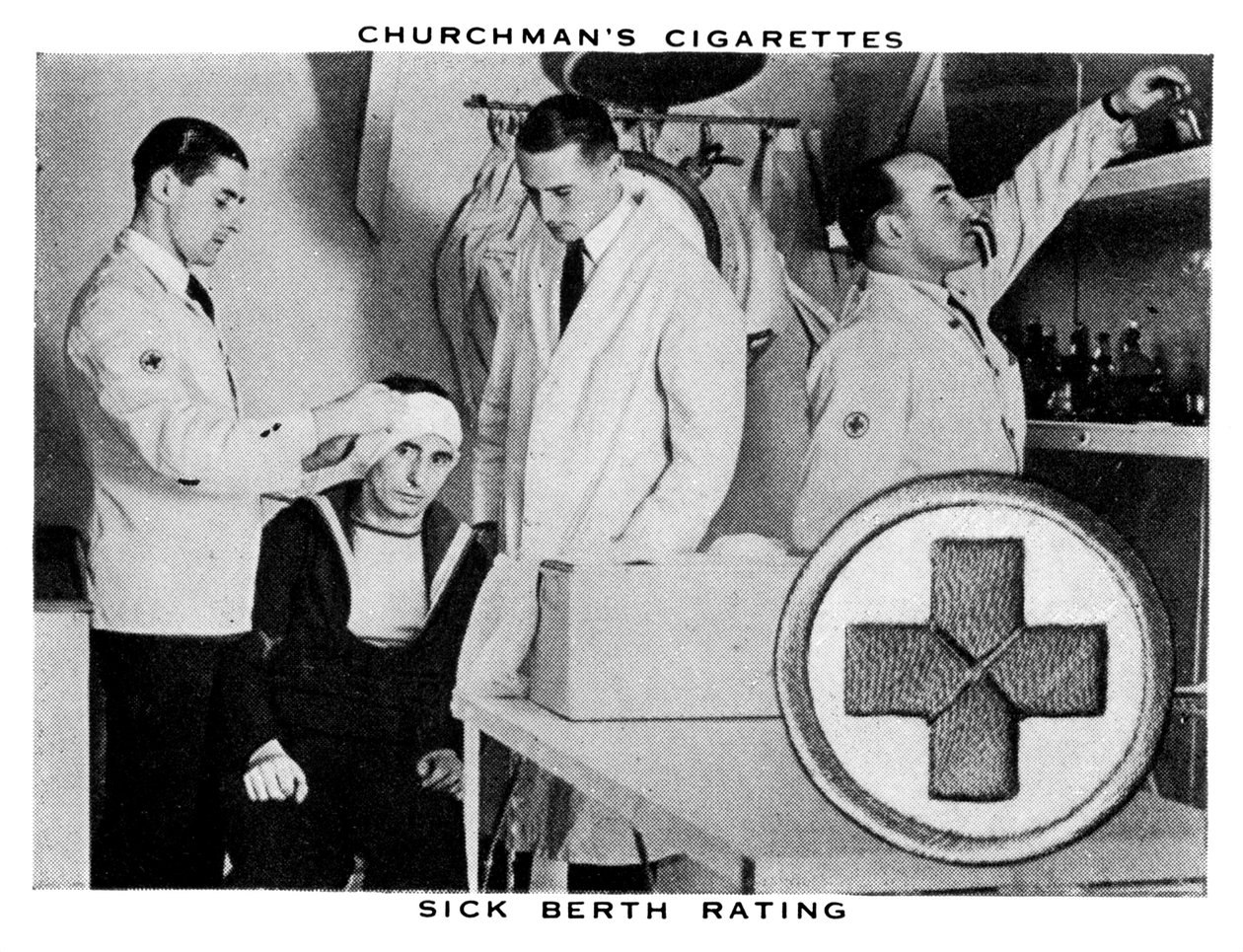Ocena chorych nabrzeża, 1937. autorstwa WA and AC Churchman