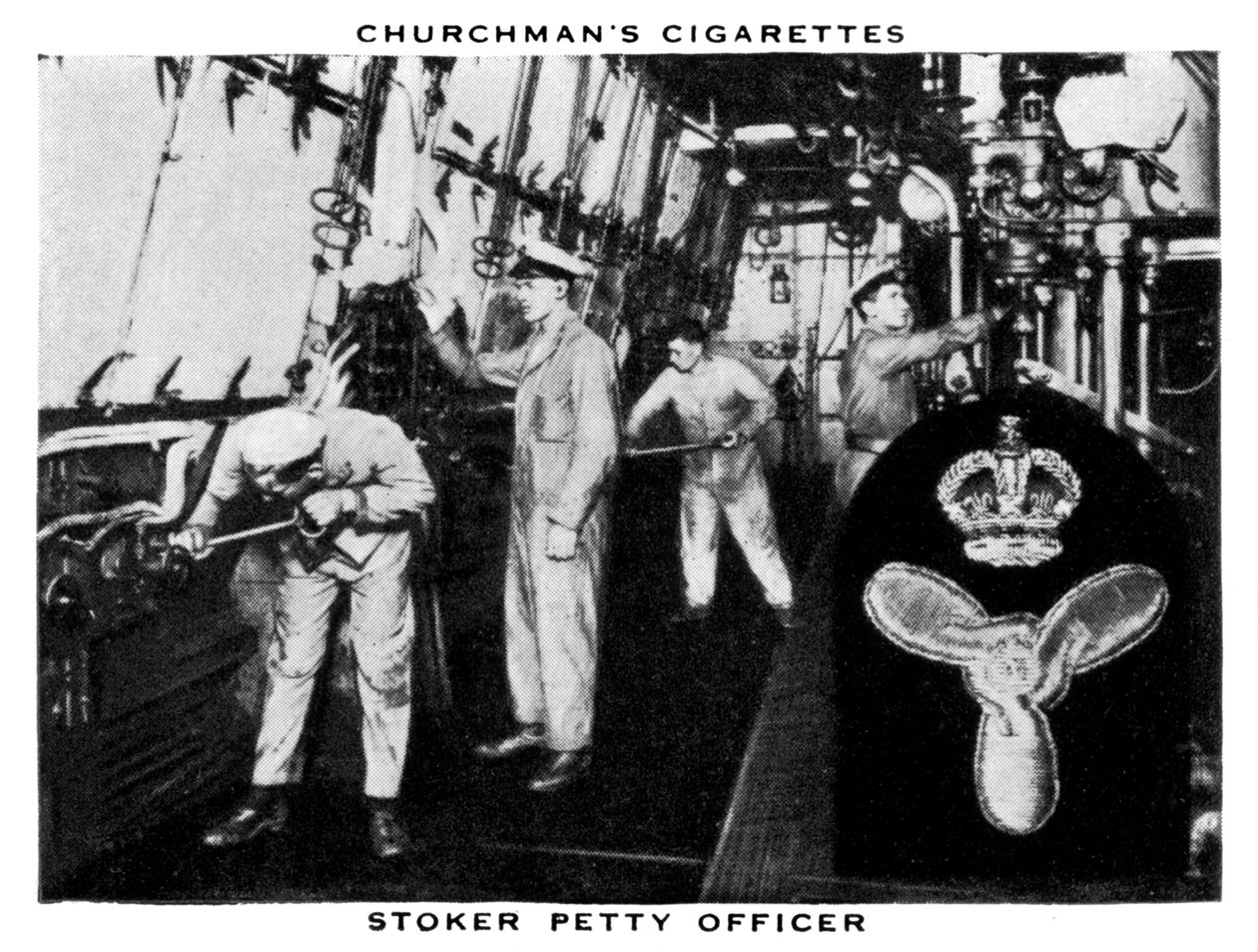 Podoficer Stokera, 1937. autorstwa WA and AC Churchman