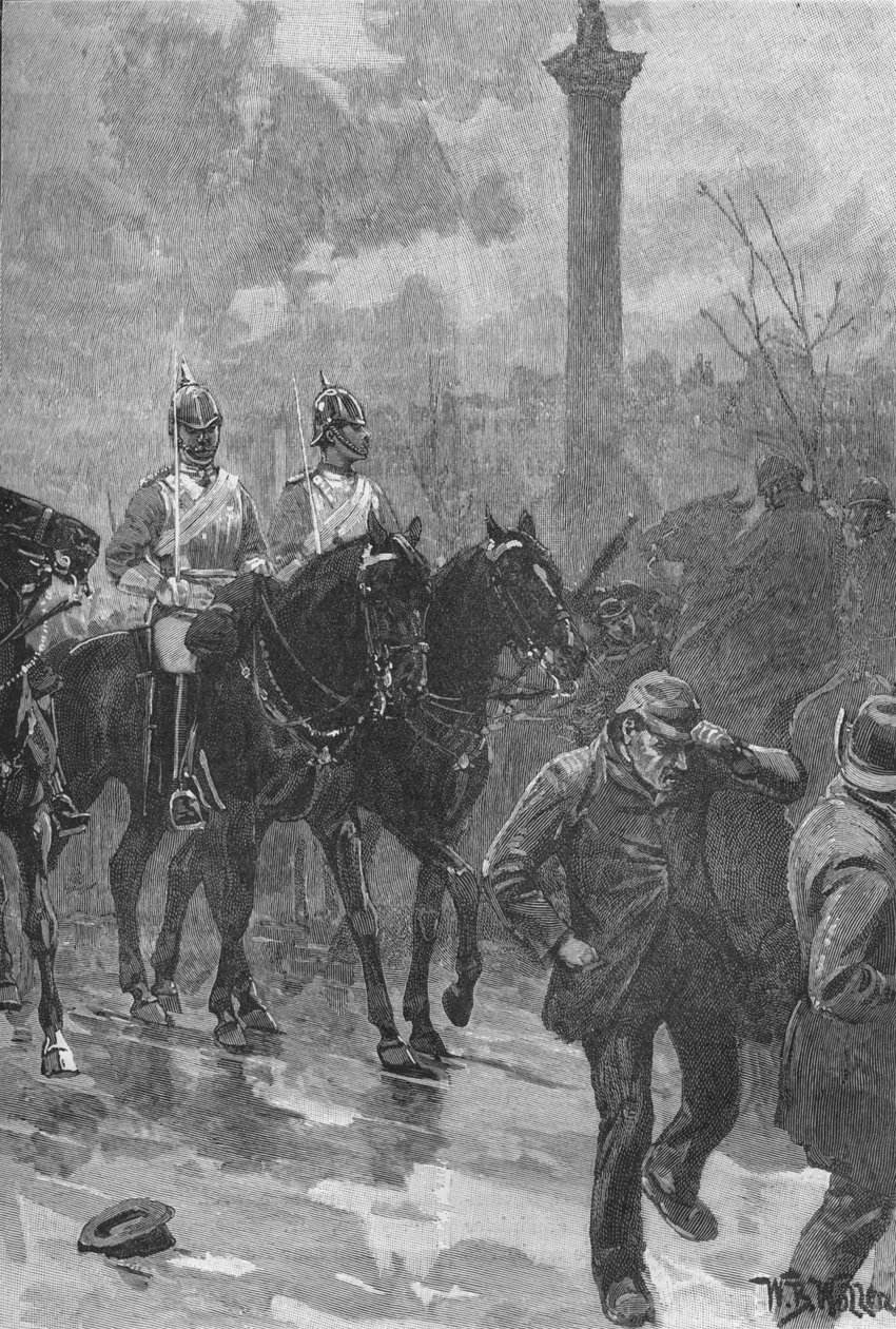 „Krwawa Niedziela”, Londyn, 1887 1906 autorstwa WB Waller