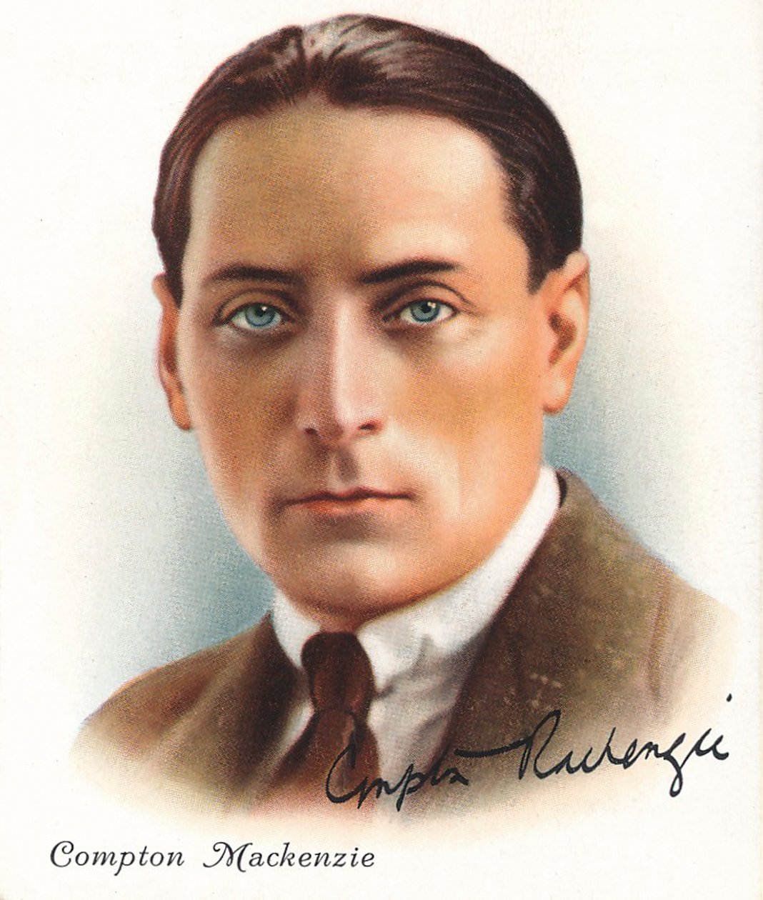 Compton Mackenzie, 1937. Artyści: Nieznani, WD & HO Wills. autorstwa WD and HO Wills