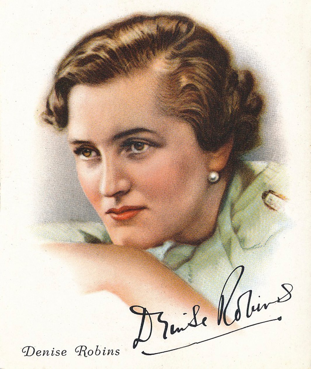 Denise Robins, 1937 autorstwa WD and HO Wills