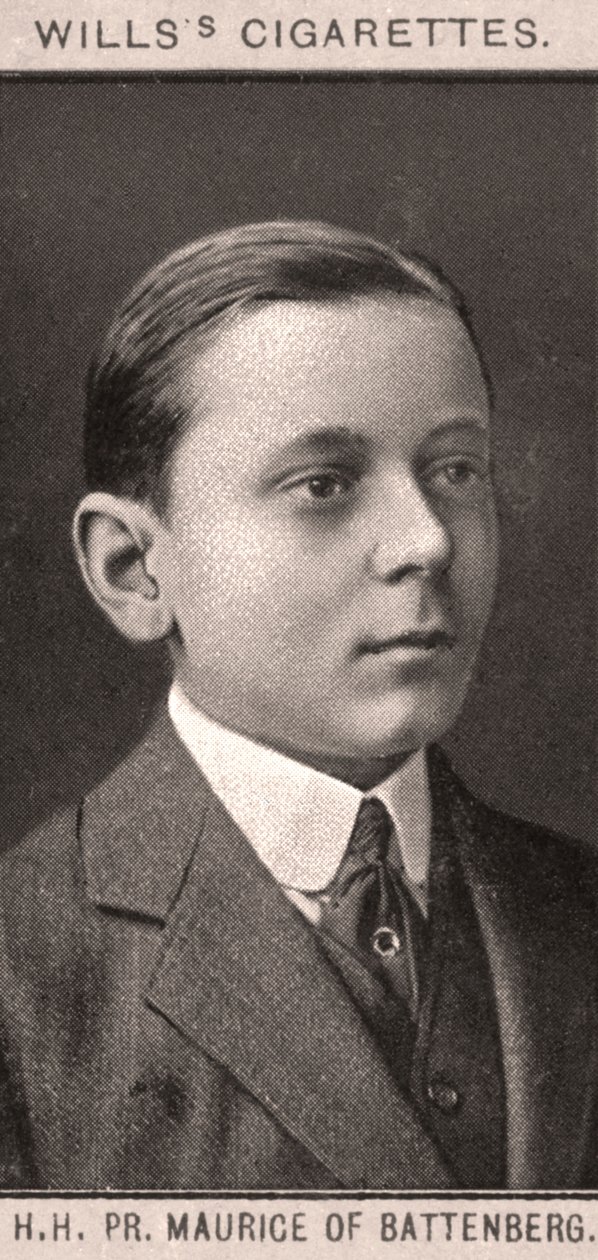 H.H, PR. Maurycy Battenberg, 1908. autorstwa WD and HO Wills