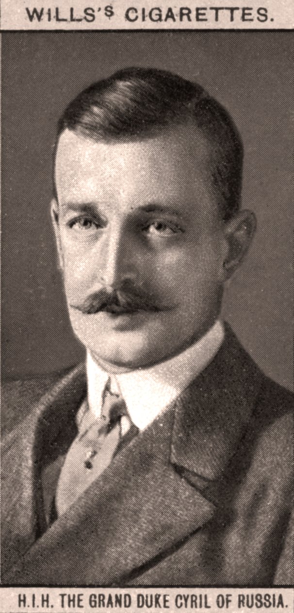 H.I.H Wielki Książę Cyryl Rosji, 1908. autorstwa WD and HO Wills