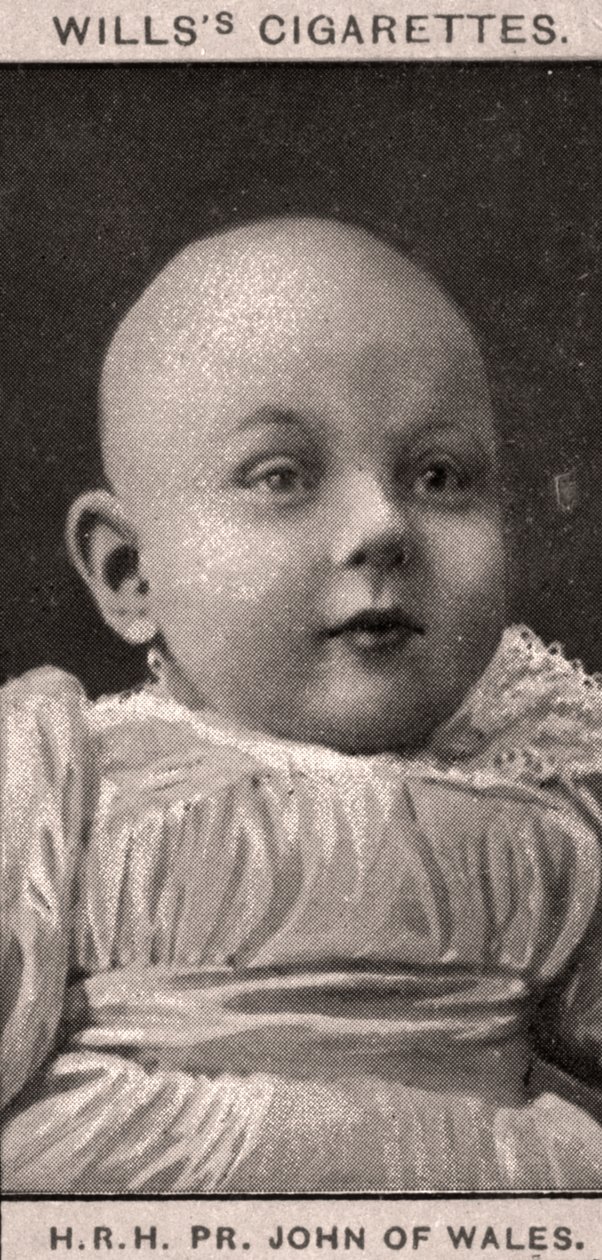 H.R.H, PR, John of Wales, 1908. autorstwa WD and HO Wills