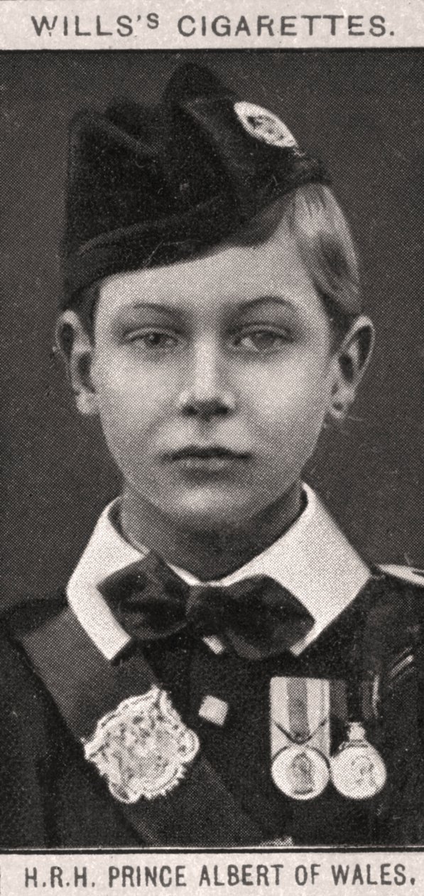Jego Wysokość Książę Albert Walii, 1908. autorstwa WD and HO Wills