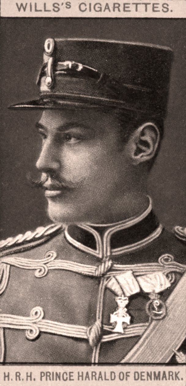 JKW Książę Harold Danii, 1908. autorstwa WD and HO Wills