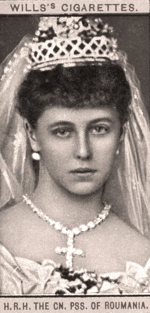 H.R.H CN, PSS. Rumunii, 1908. autorstwa WD and HO Wills