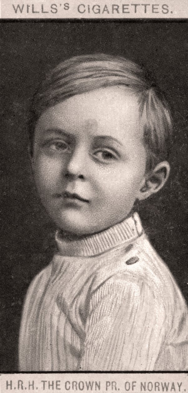 H.R.H Korona, PR. Norwegii, 1908. autorstwa WD and HO Wills