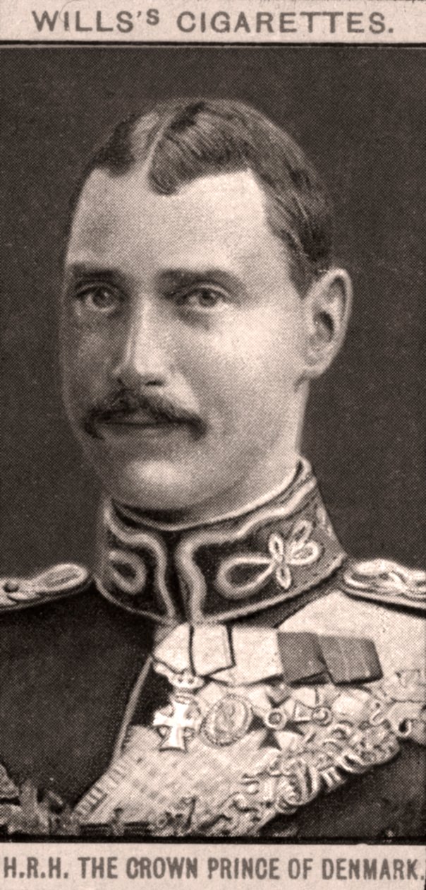 J.Ś. Książę koronny Danii, 1908. autorstwa WD and HO Wills