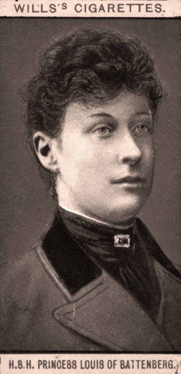 Księżniczka HSH Louis Battenberg, 1908. autorstwa WD and HO Wills