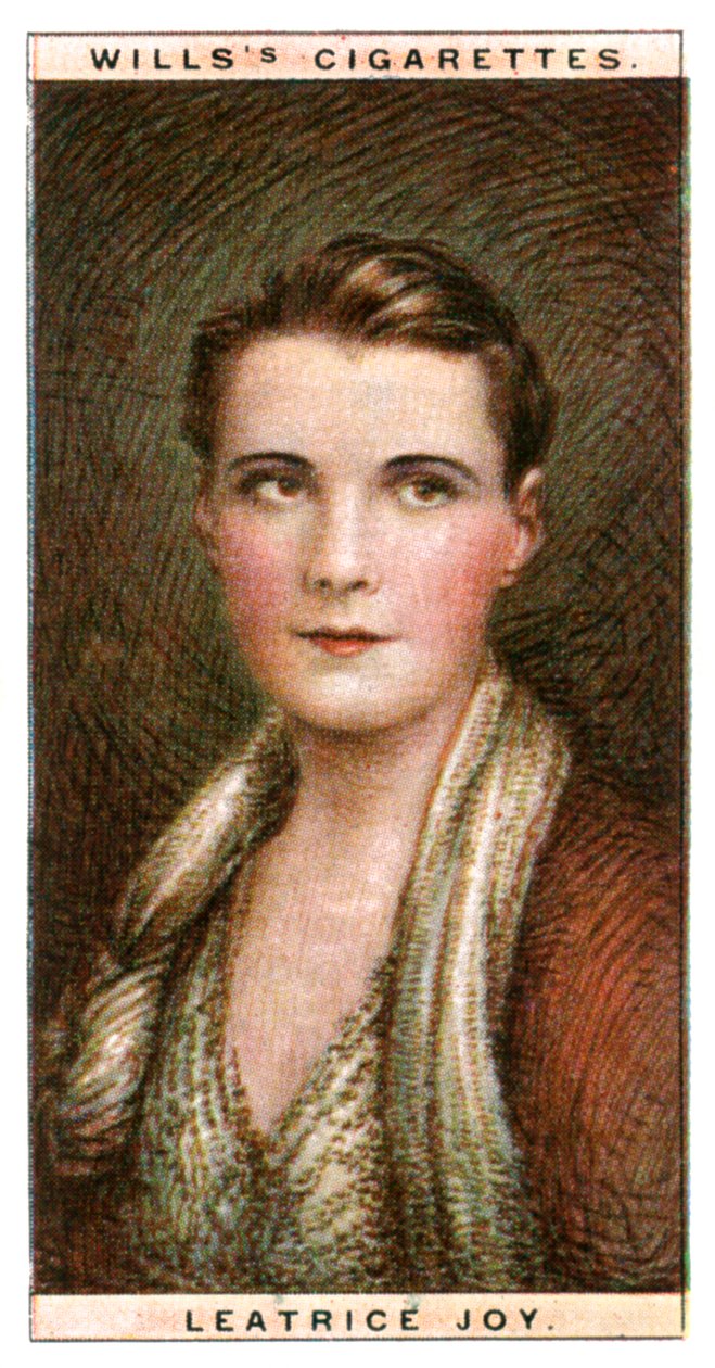Leatrice Joy 1893-1985, amerykańska aktorka, 1928. autorstwa WD and HO Wills