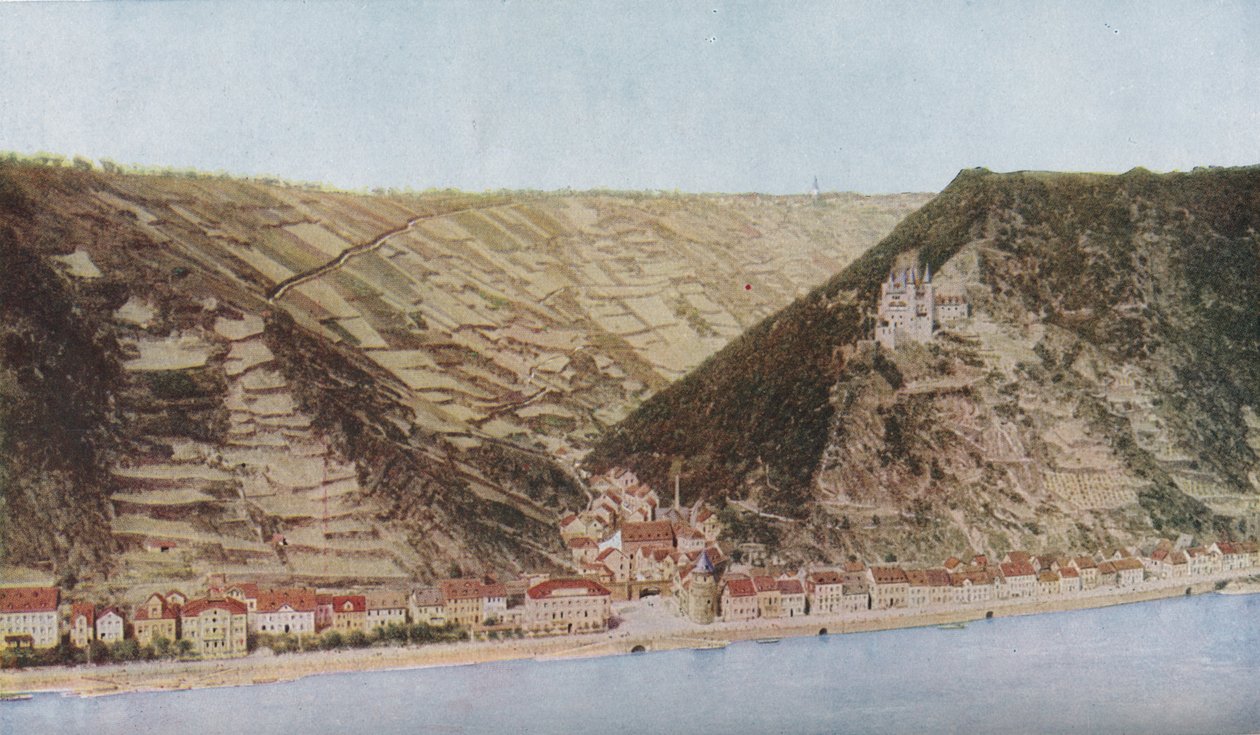 „Południowe Niemcy”, ok. 1930 autorstwa WE Bowers