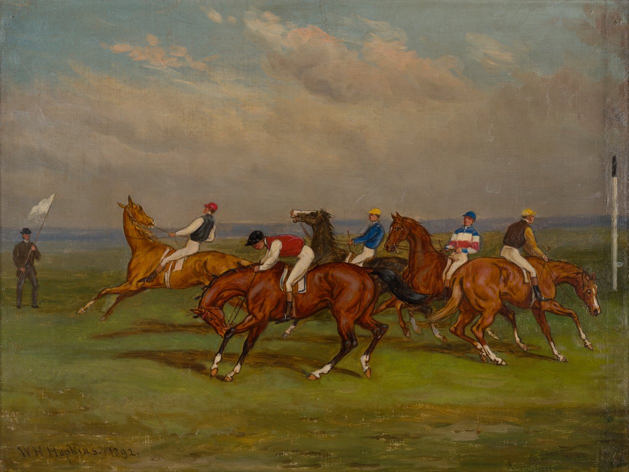 Przy Bramie Startowej autorstwa W.H. Hopkins