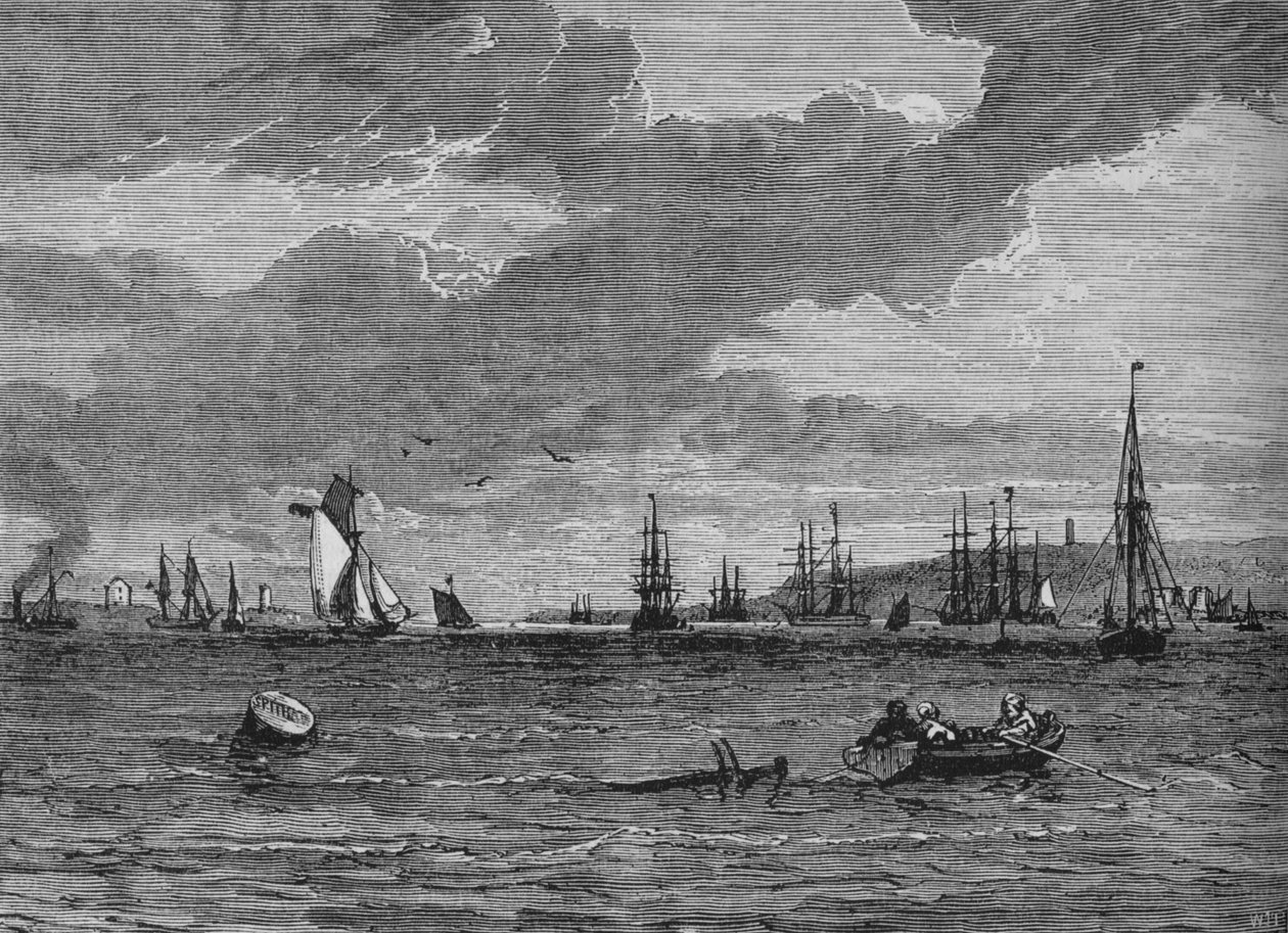"Spithead", ok. 1880 r. autorstwa W.P.
