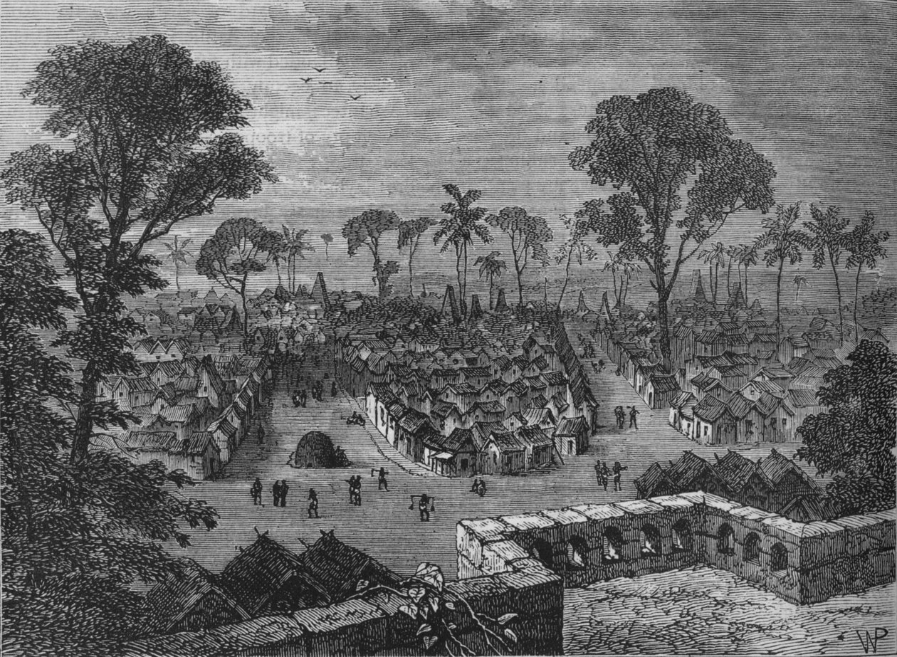 „Widok Coomassie”, ok. 1880 r. autorstwa W.P.