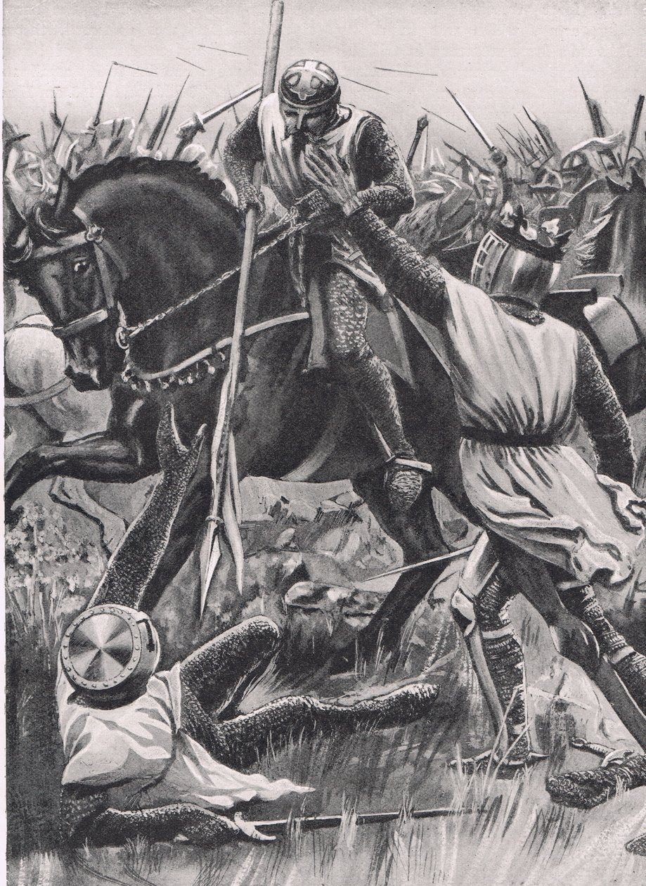 "Hold Fellow, I am Henry of Winchester you King", ilustracja z 