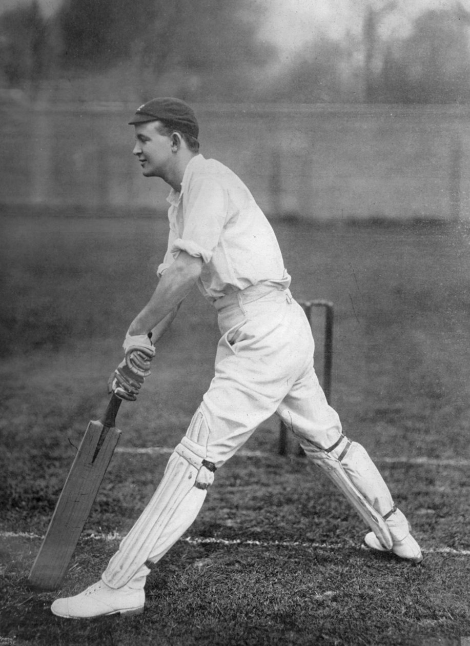 Pan PF Warner, krykiecista Middlesex i Anglii, ok. 1899 r. autorstwa William Albert Rouch