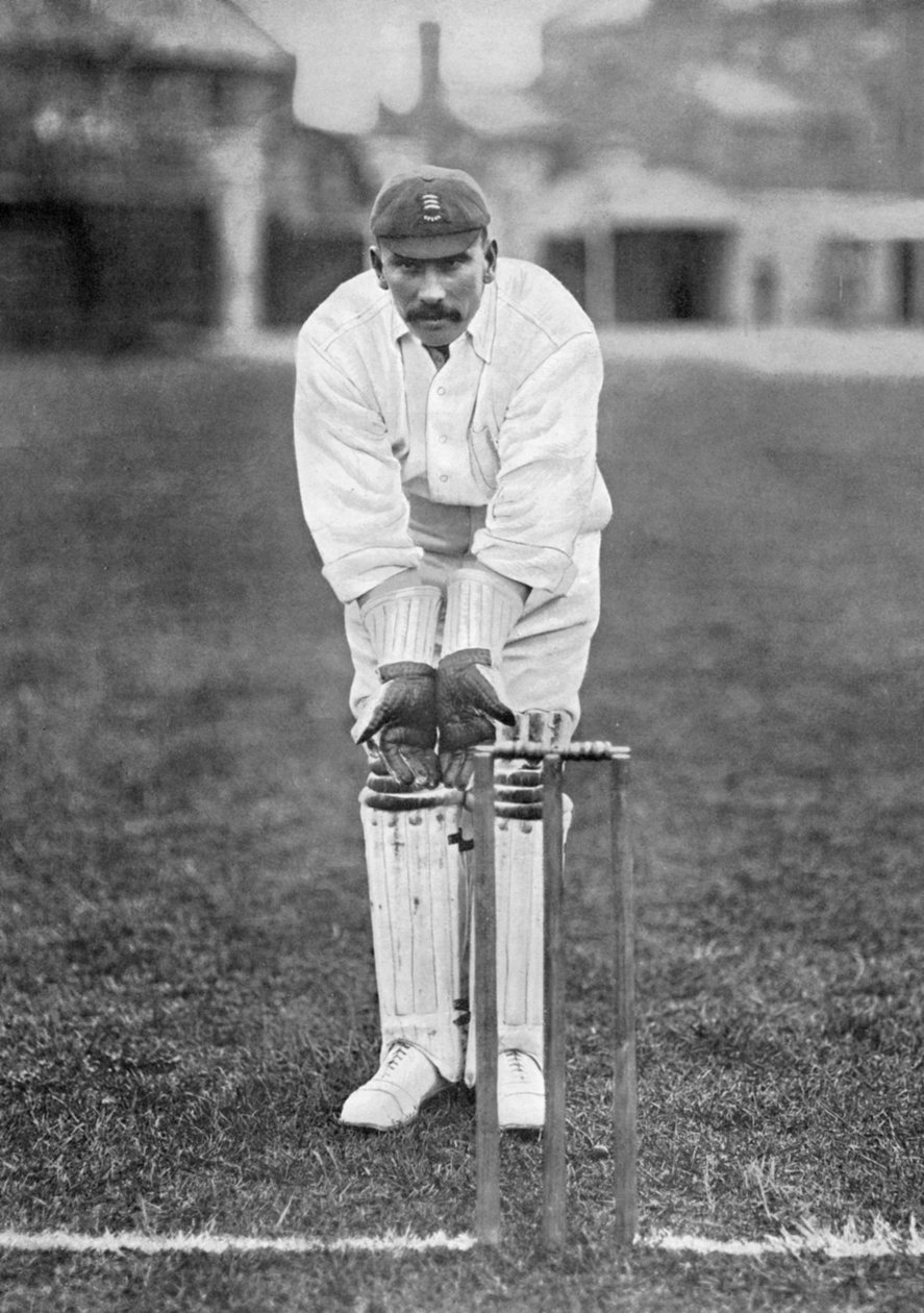 Thomas Russell, krykiecista z Essex, ok. 1899. autorstwa William Albert Rouch