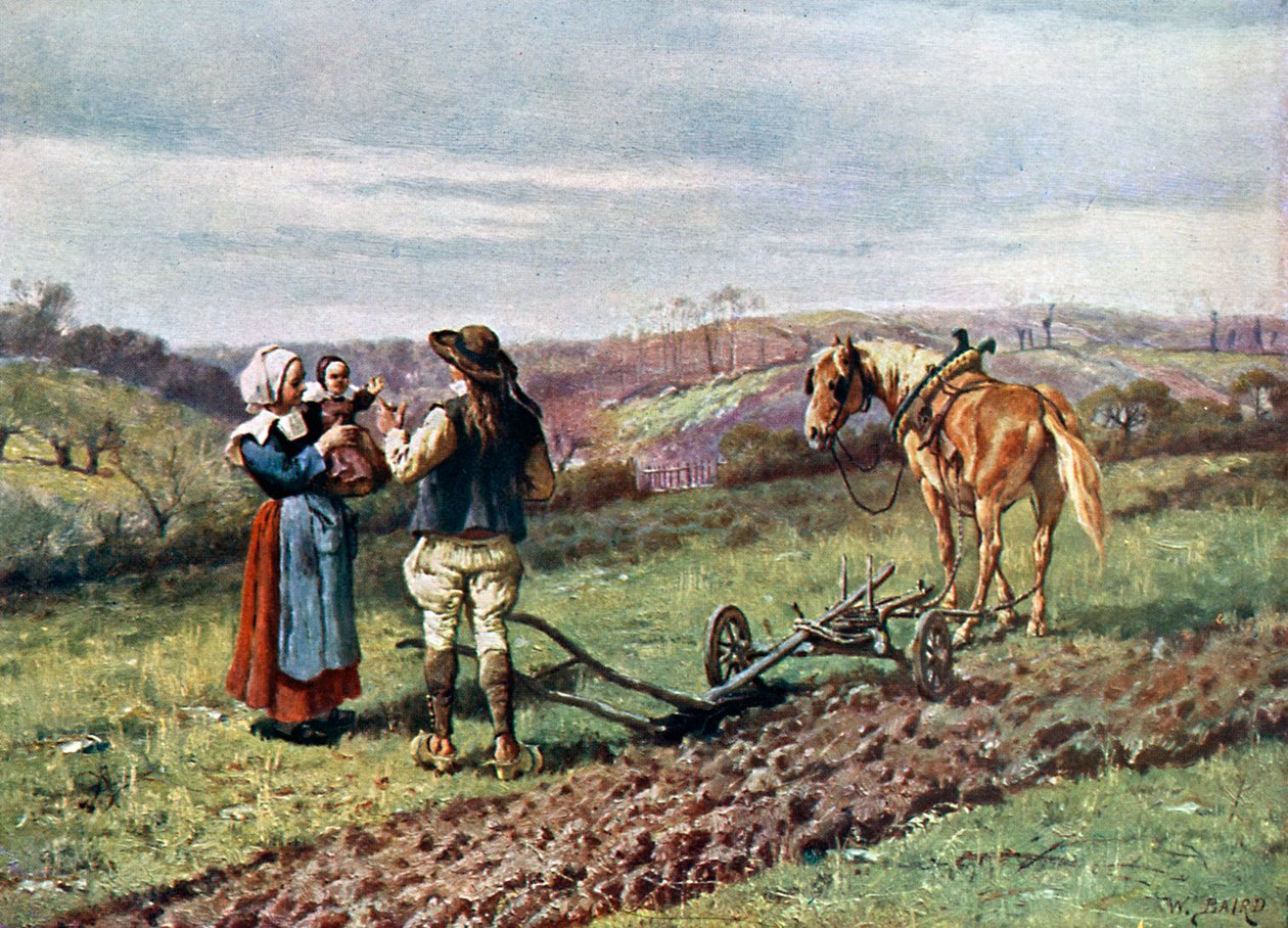„Scena w Bretanii”, 1902-1903 autorstwa W Baird