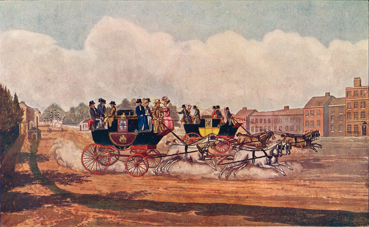 Trenerzy z Oksfordu i opozycji, 1906 autorstwa W Flavell