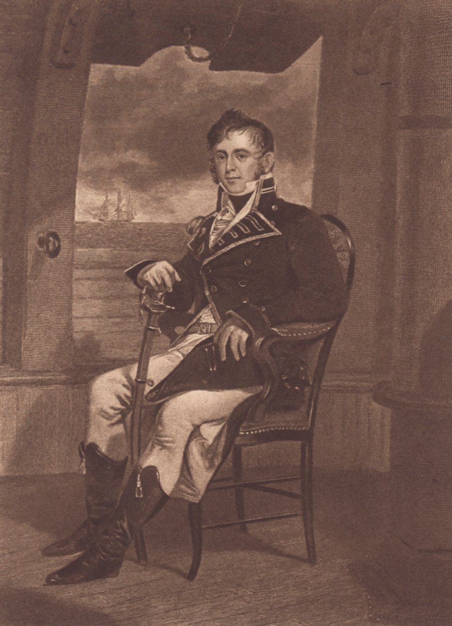 Kapitan James Lawrence (lito) autorstwa John Ward Dunsmore
